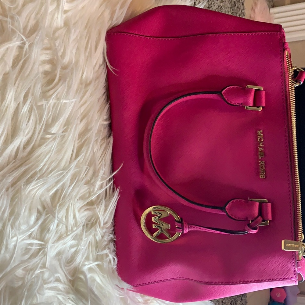 Michael Kors pink handbag